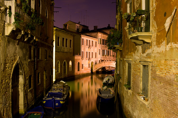 Evening Canal, Venice 2010